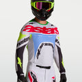 Alpinestars Supertech Dyna Jersey - Light Lilac/Green Fluo/Black