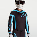 Alpinestars Supertech Vesta Jersey - Schwarz/Türkis