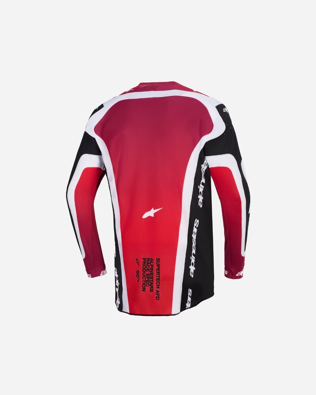 Maillot Alpinestars Supertech Afd Vista - Noir/Rouge/Blanc