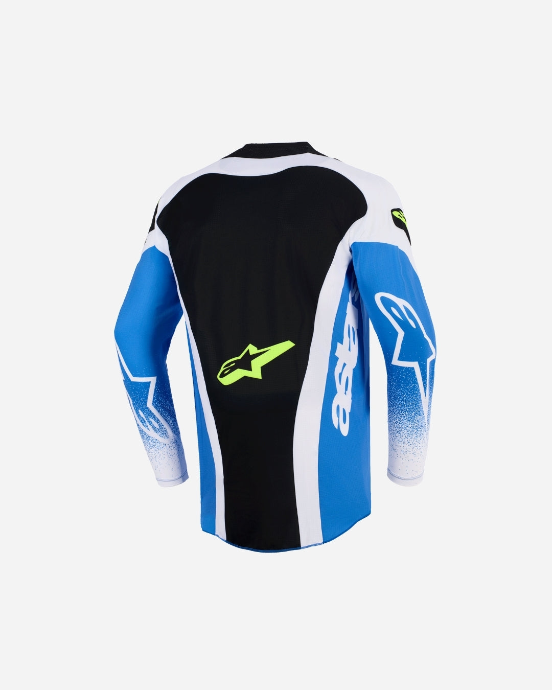 Maillot Alpinestars Techstar Knif - Bleu UCLA/Noir/Jaune Fluo