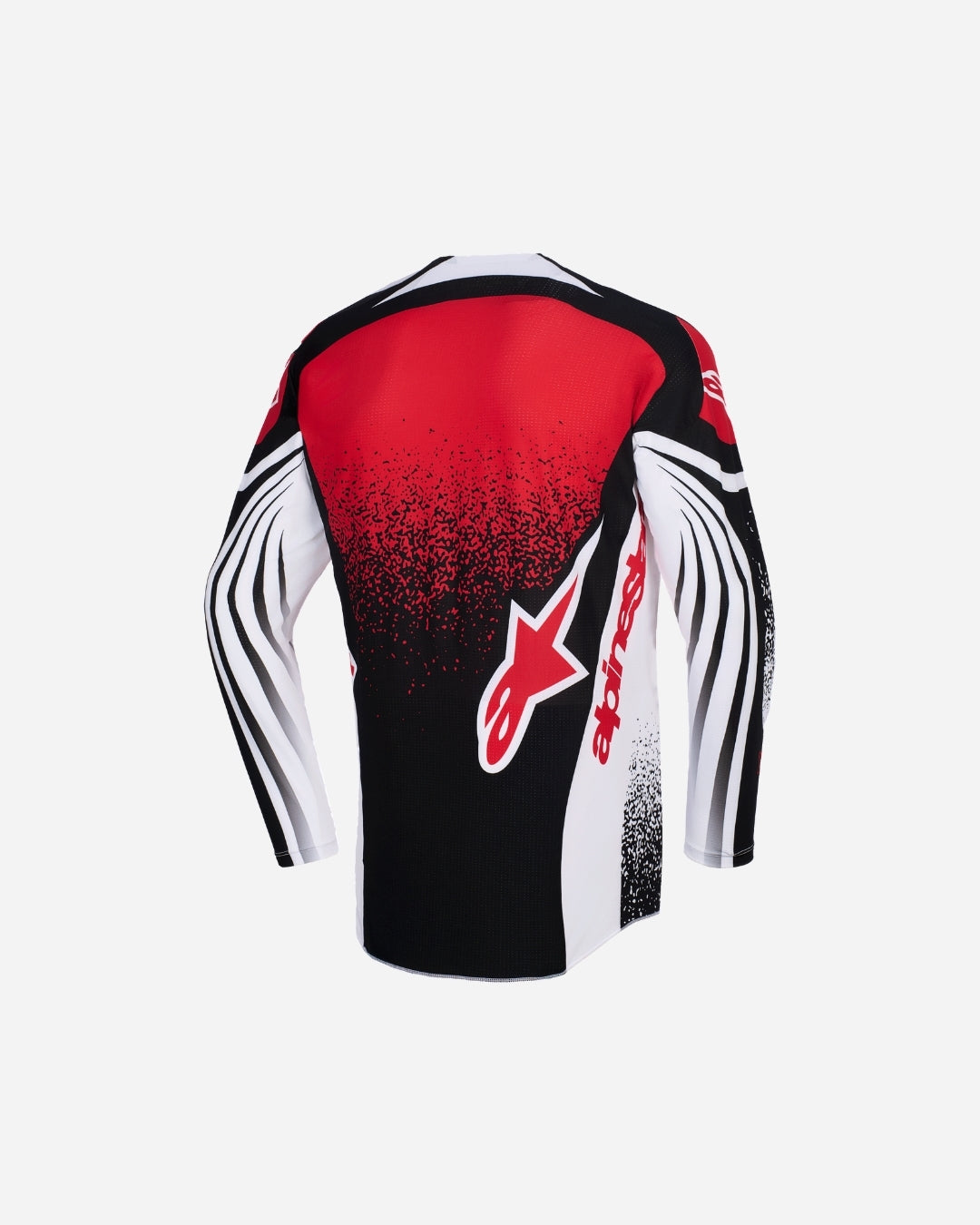Maillot Alpinestars Techstar Nomur - Noir/Blanc/Rouge