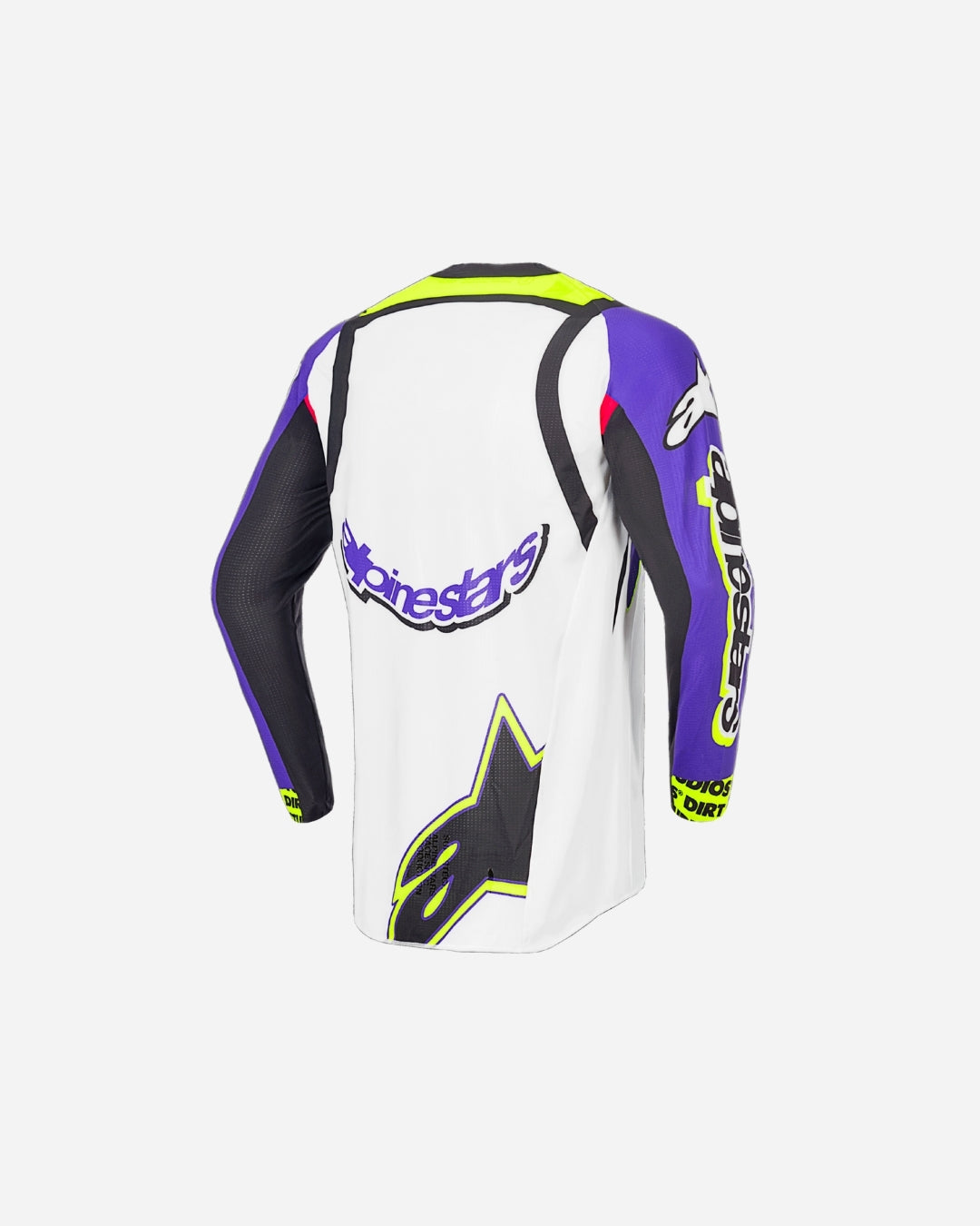 Maillot Alpinestars Supertech Sx Dirt - Blanc