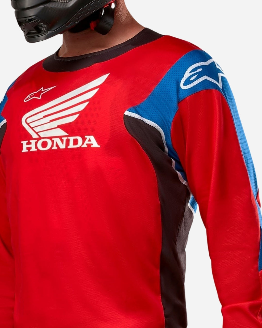Maillot Alpinestars Honda Racer Iconic - Rouge vif/Noir/Blanc