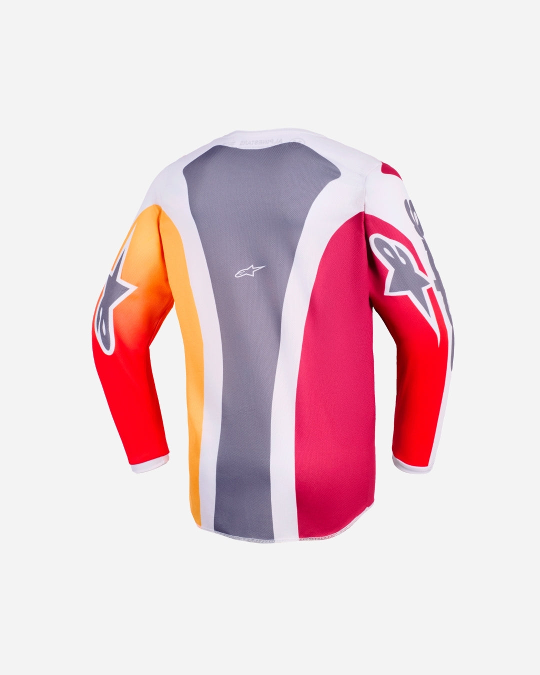 Maillot enfant Alpinestars Fluid Portl - Rouge/Gris clair/Gris foncé
