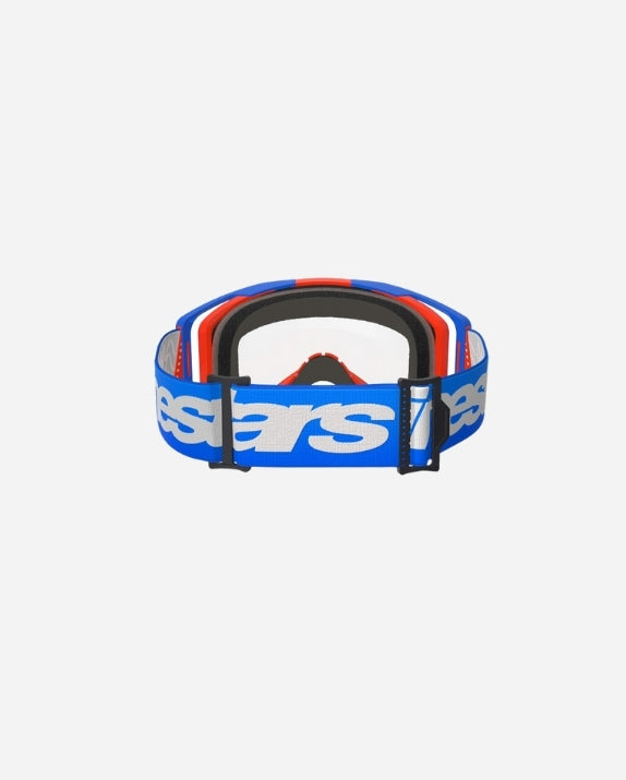 Masques Alpinestars Vision 8 Wordmark - Bleu/Rouge