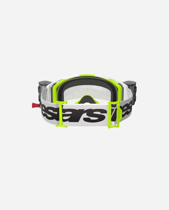 Masques Alpinestars Vision 8 Wordmark - Blanc/Jaune