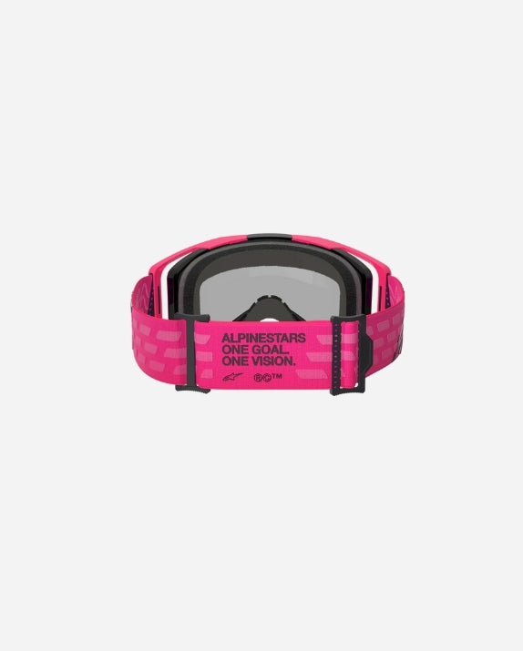 Masques Alpinestars Vision 8 Corp - Rose/Miroir Rouge