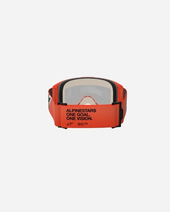 Alpinestars Vision 5 Corp Goggles - Orange/Red Mirror