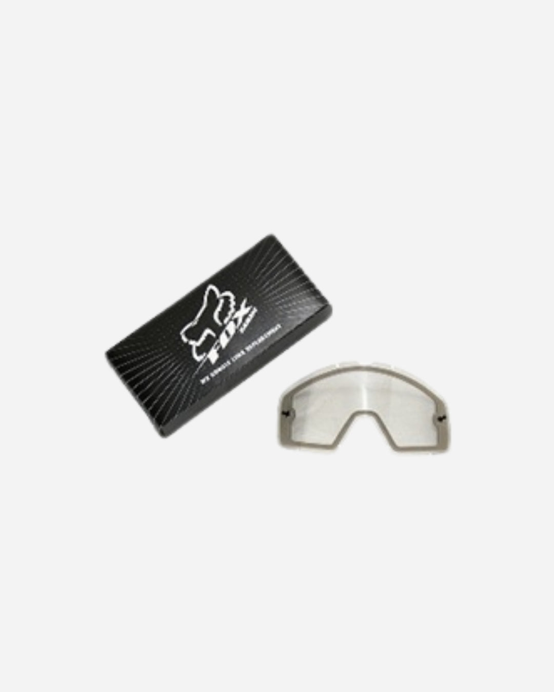 Écran double Fox Racing Main & Pro - Transparent