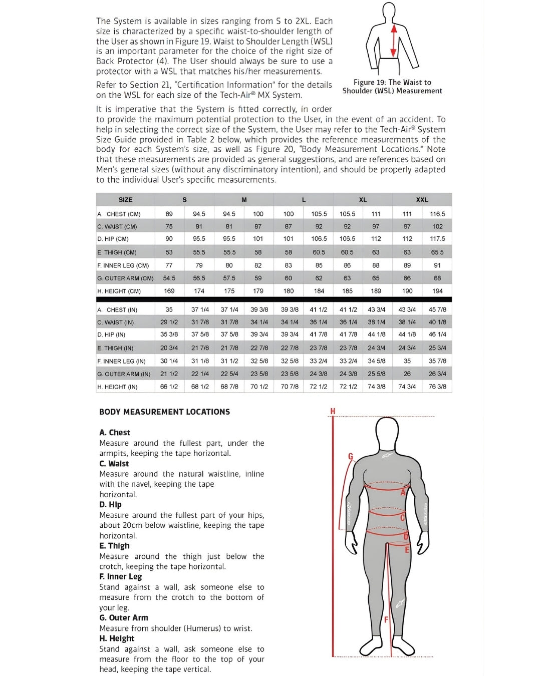 Airbag Alpinestars Tech-Air MX System - Blanc