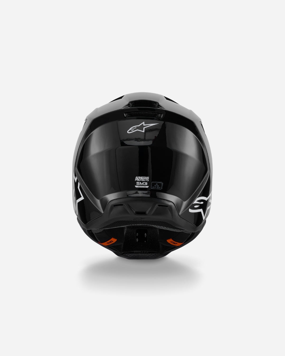 Casque Alpinestars Supertech M3 Ece06 Solid Glossy - Noir