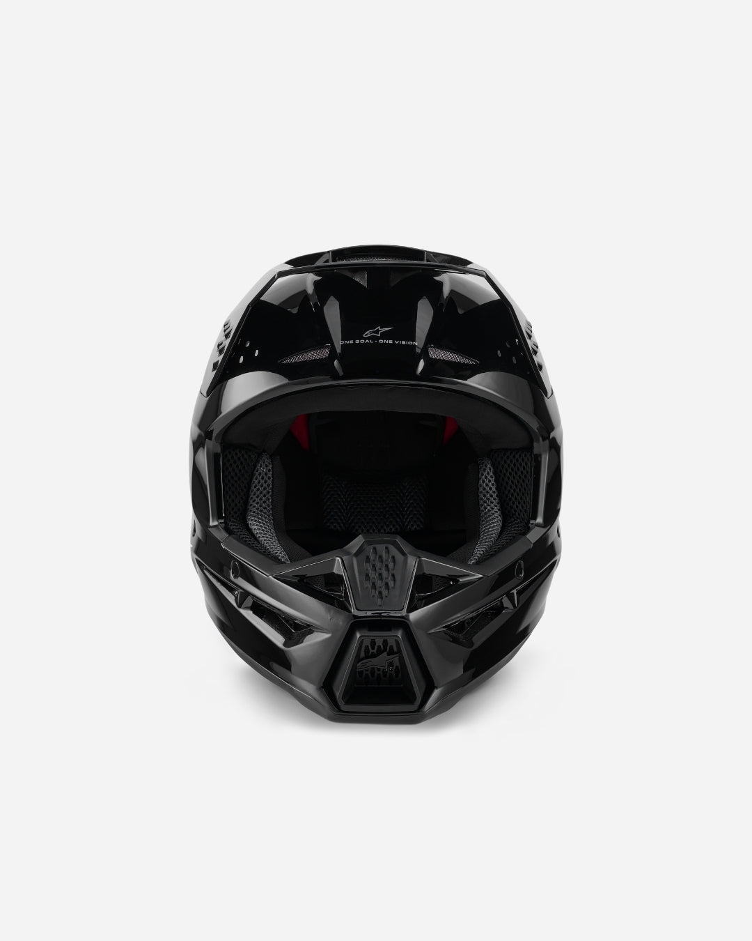 Casque Alpinestars Supertech M3 Solid ece06 - Noir Brillant