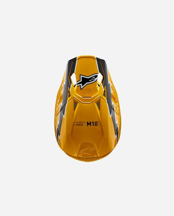 Casque Alpinestars Supertech M10 Ampresece - Noir/Jaune Brillant