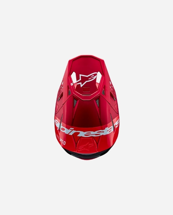 Casque Alpinestars Supertech Supertech M10 Flood ece 22.06 - Rouge Fluo/Rouge M&G