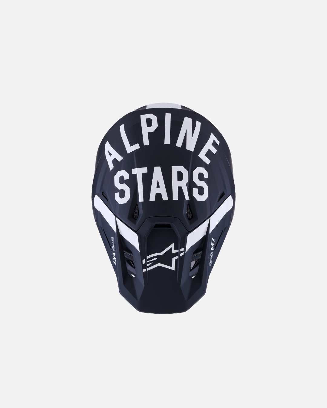 Casque Alpinestars Supertech M7 Dasher ece06 - Noir/Blanc Mat