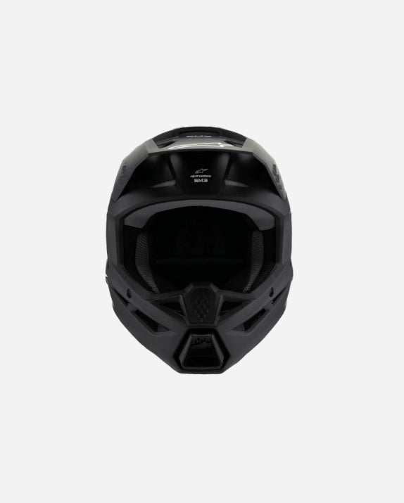 Casque enfant Alpinestars Supertech M3 Solid ece06 - Noir Mat