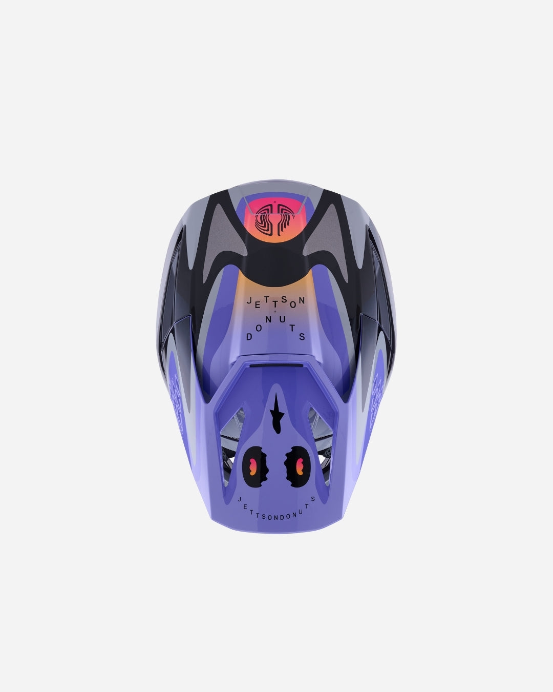 Casque enfant Alpinestars Supertech M3 Jettson ece06 - Gris/Violet/Noir Brillant