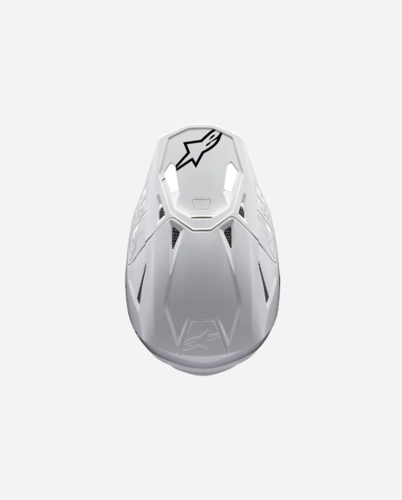 Visière Alpinestars Supertech M10 22.06 - Solid - Blanc Brillant