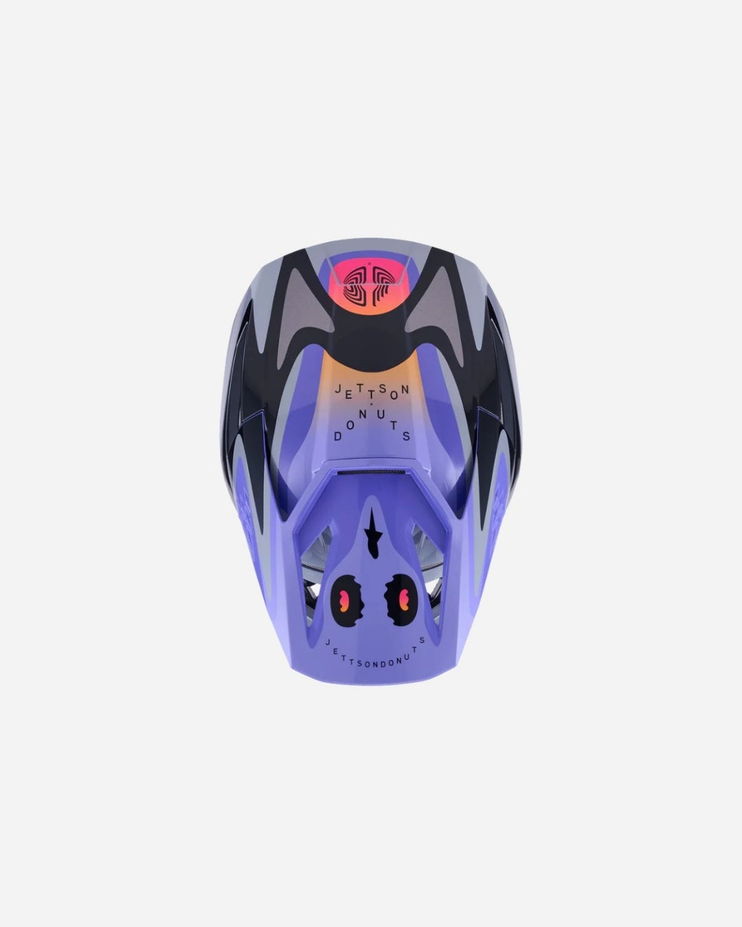 Visière Alpinestars Supertech M3 Jettson ece 22.06 - Gris/Violet/Noir Brillant