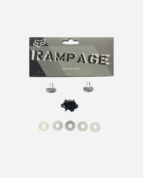 Kit d’attaches de visière Fox Racing Rampage - Gris