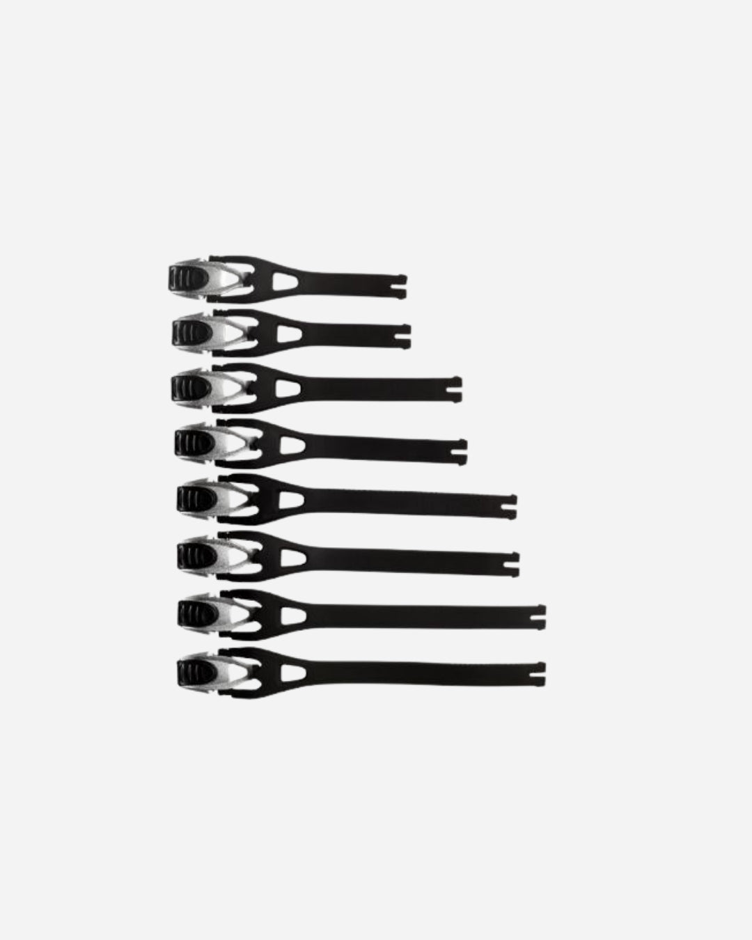 Fox Racing Comp 5/5Y/3Y Schnallen-/Riemenset – Schwarz