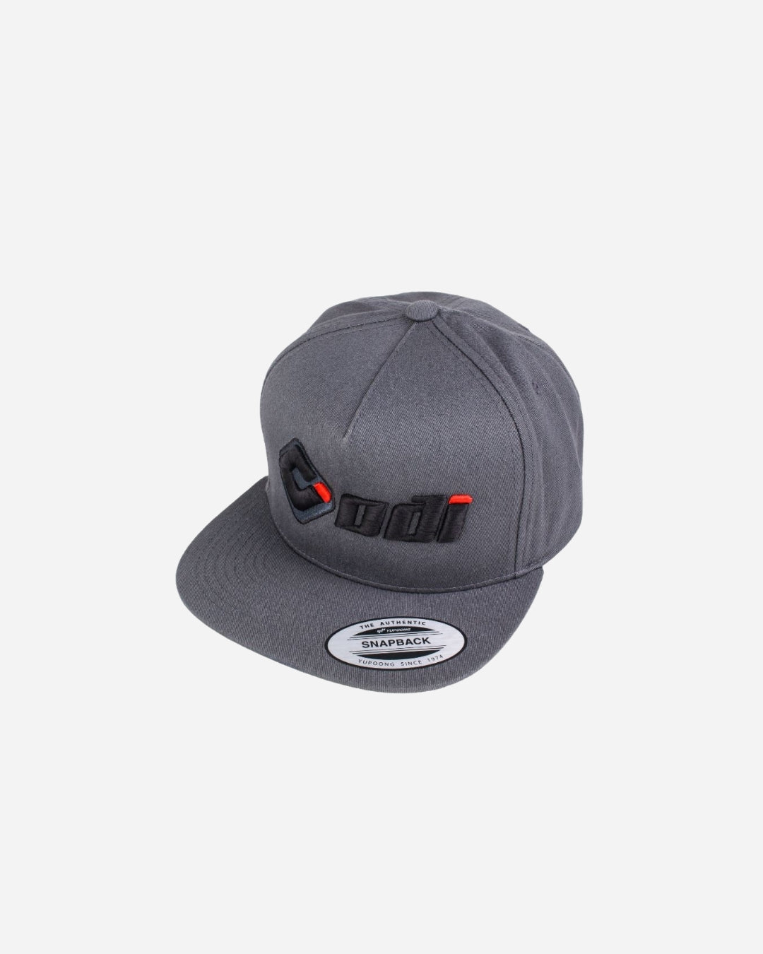 ODI Podium Snapback Cap - Grau/Schwarz