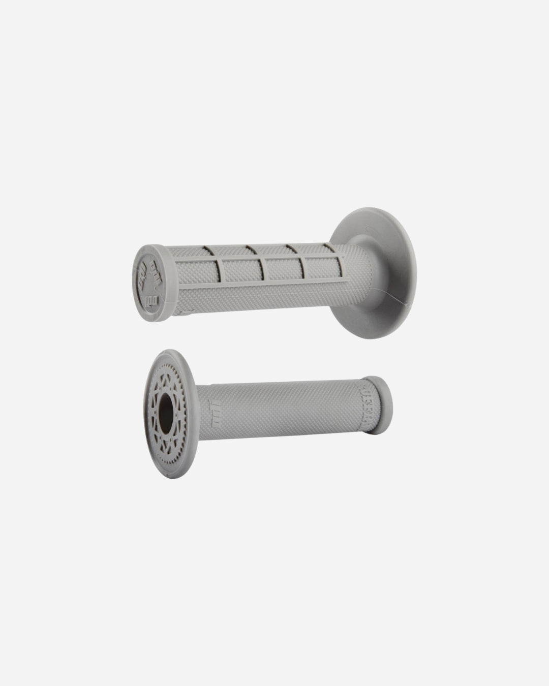 Poignées monocouche à enfiler demi-gaufres ODI - Gris