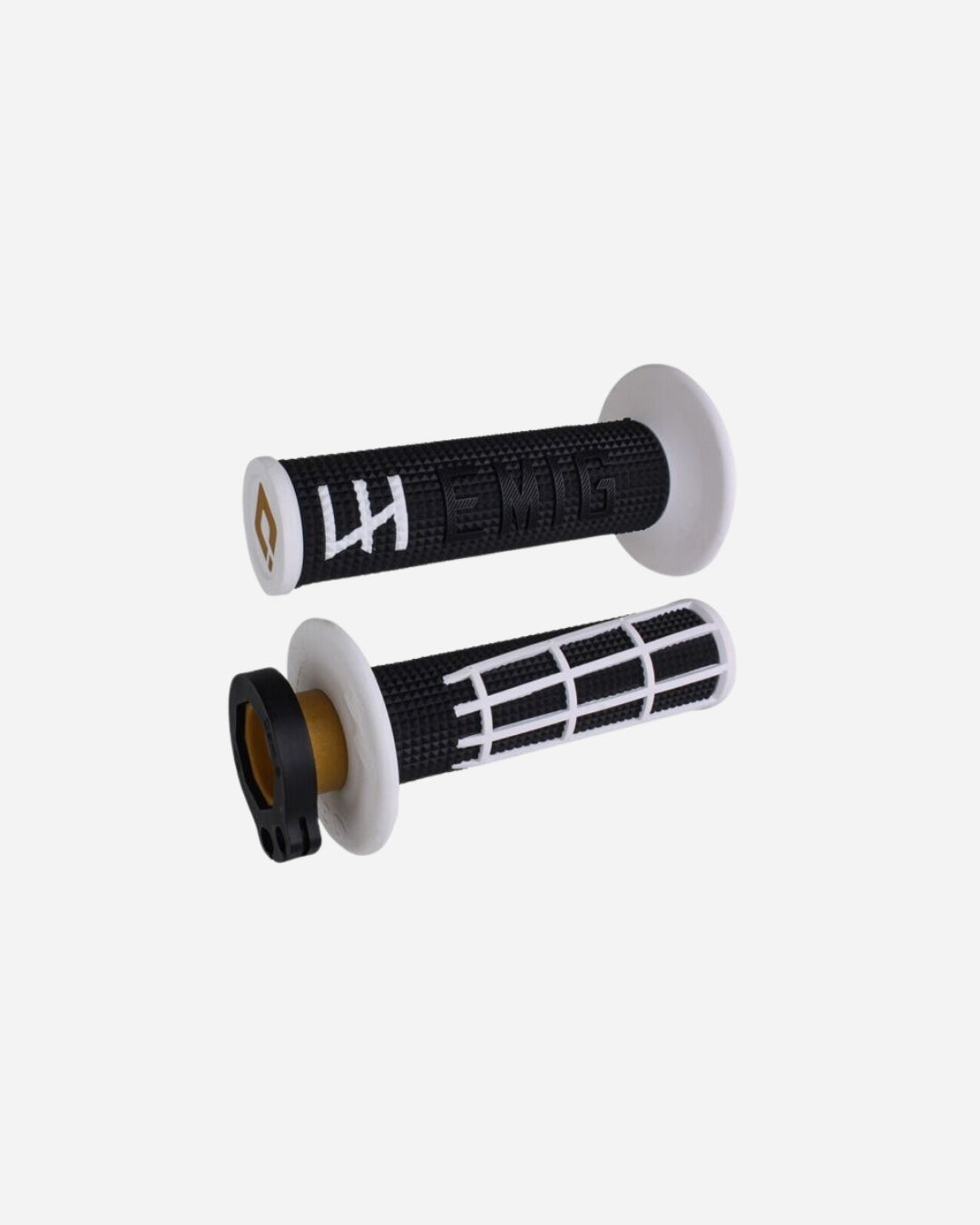 Poignées verrouillables ODI EMIG 2.0 V2 - Noir/Blanc