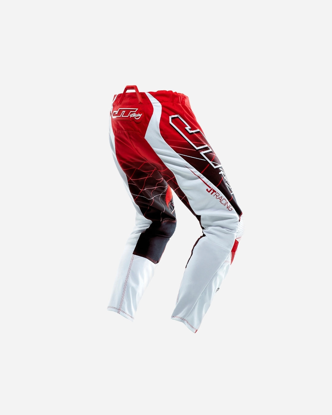 Pantalon JT Racing Evo Lite Lazer - Rouge/Blanc