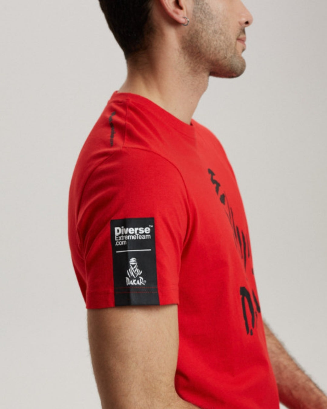 T-shirt Dakar Logo 1 - Rouge