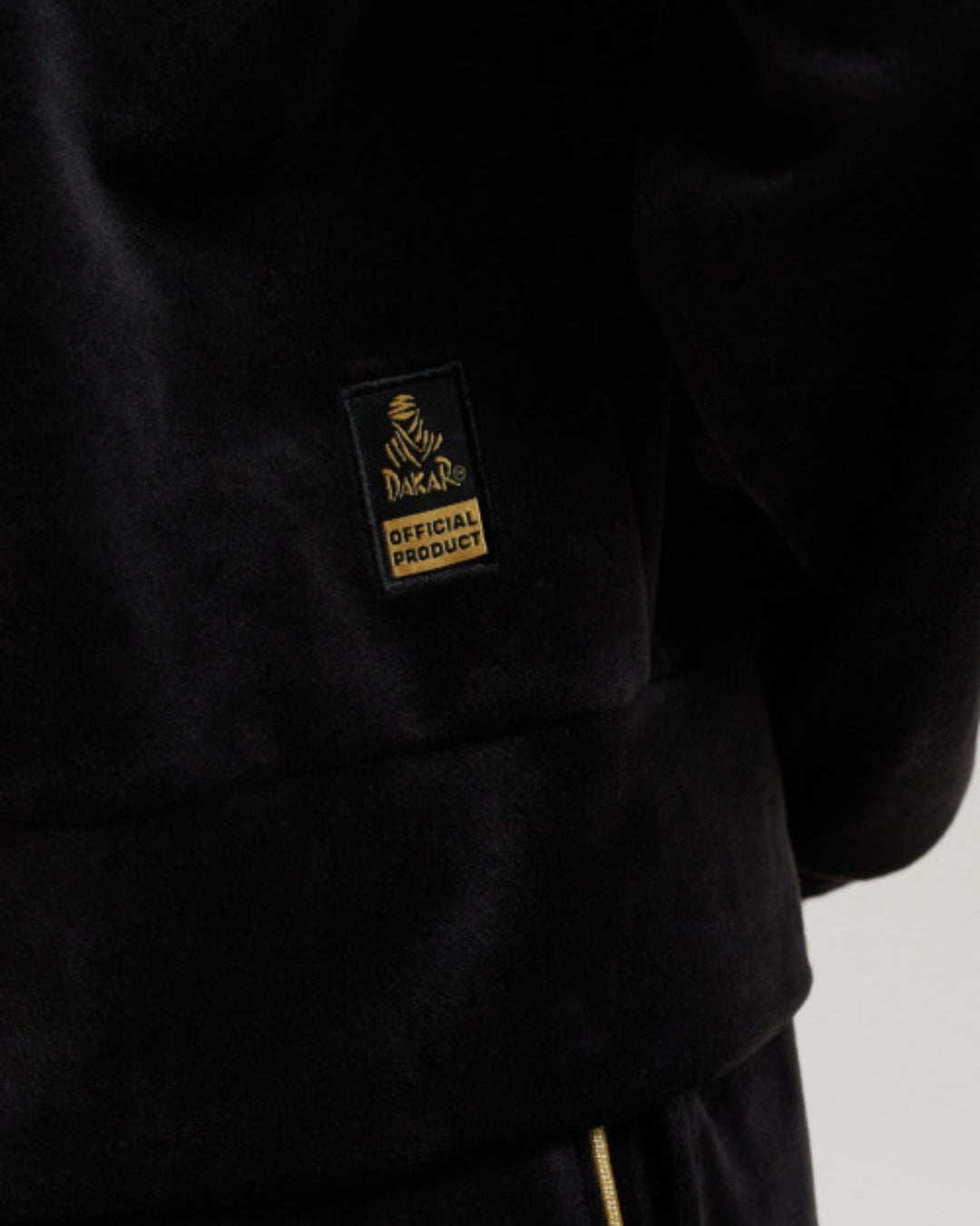 Sweat à capuche Femme Dakar VIP 30 - Noir