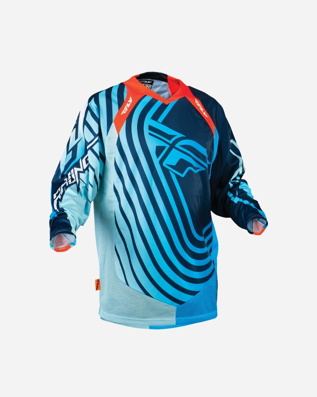 Maillot Fly Racing EVO Sonar - Bleu/Clair