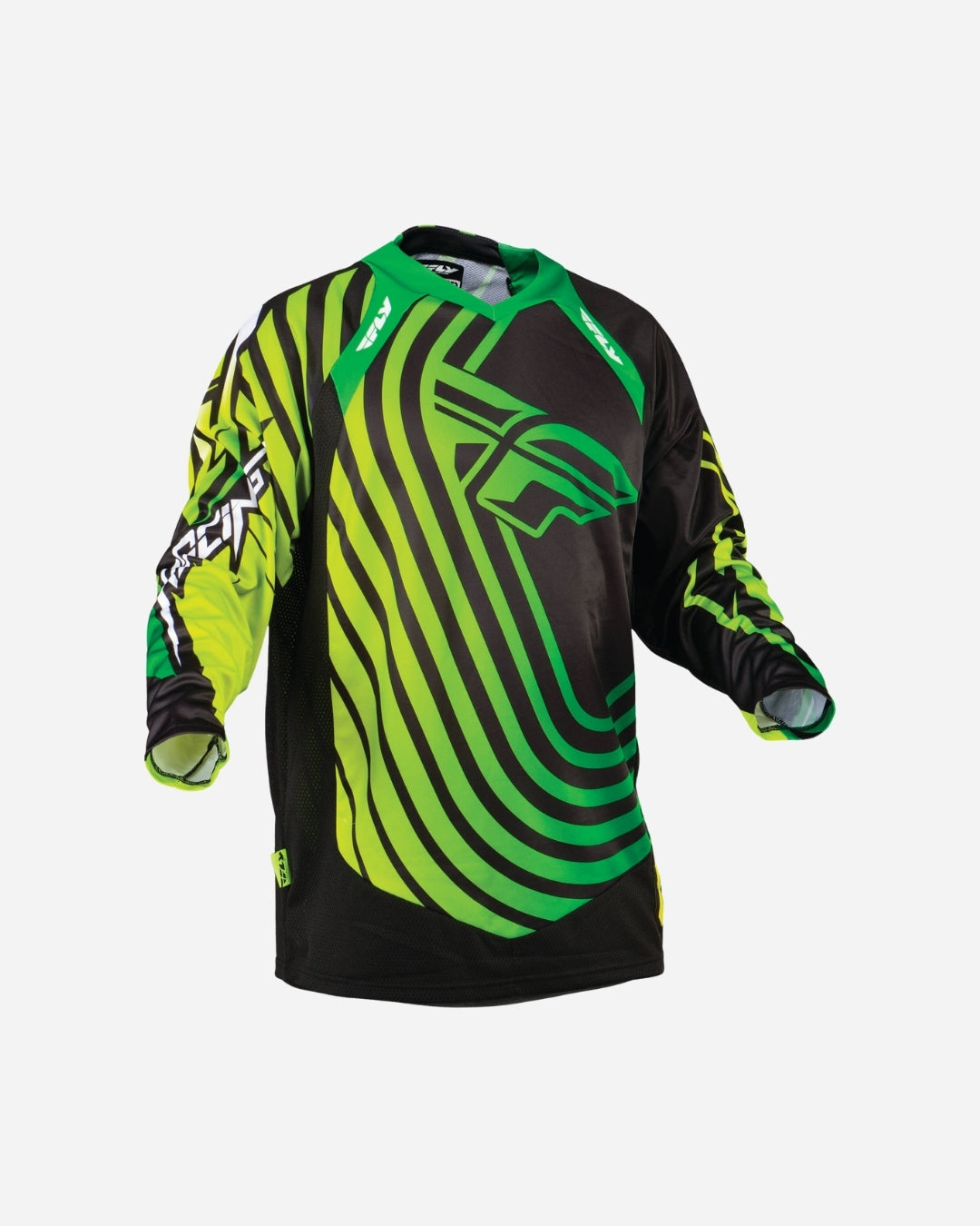 Maillot Fly Racing EVO Sonar - Vert/Noir
