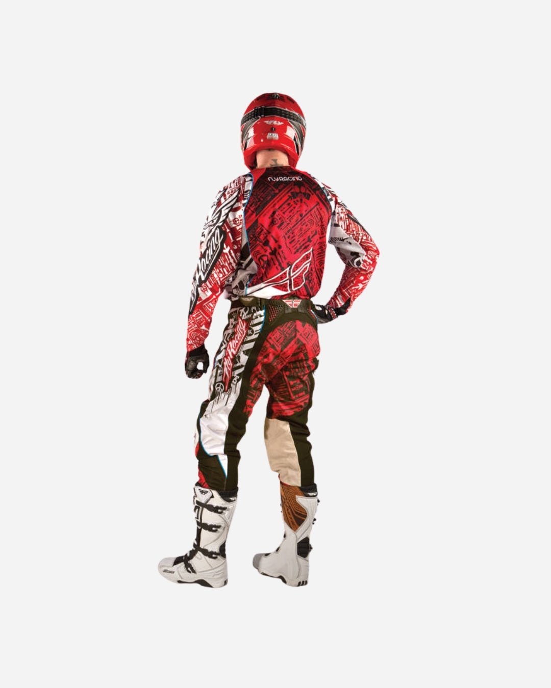 Maglia Fly Racing Evolution - Rosso/Nero