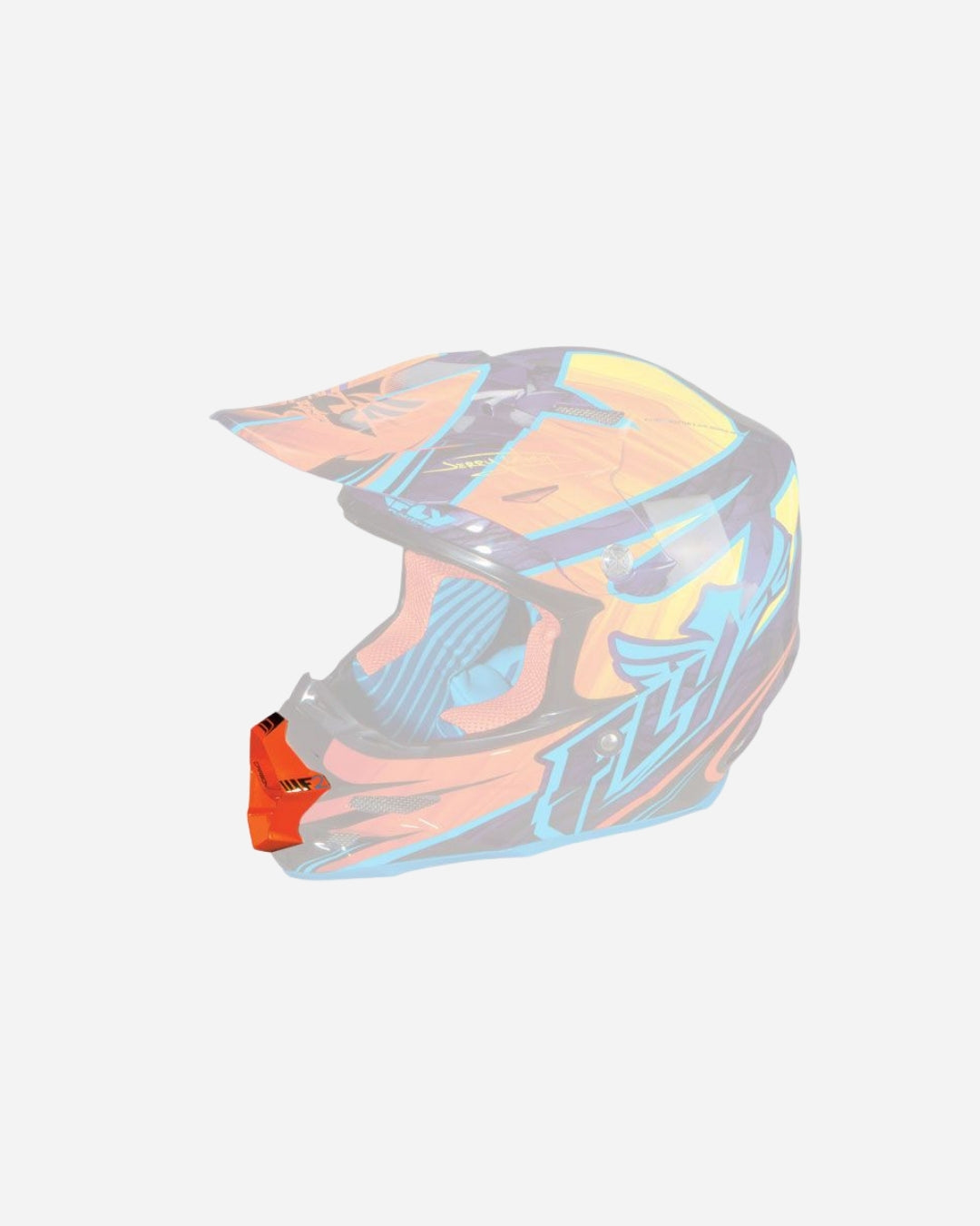 Fly Racing F2 Mundstück - Orange/Lila Acetylen