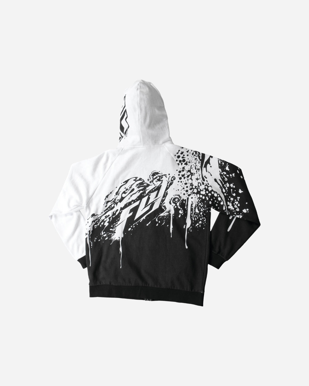 Fly Racing Inversion Hoodie – Schwarz/Weiß