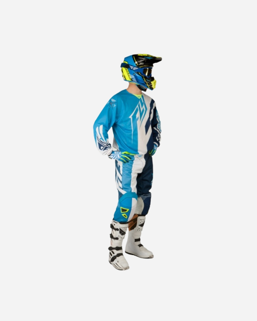 Maillot Fly Racing Kinetic Mesh - Bleu/Marine