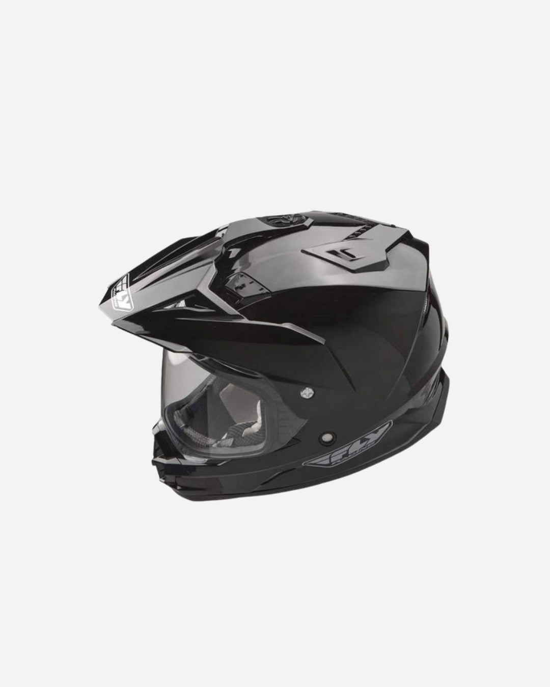 Casque Fly Racing Trekker - Noir brillant