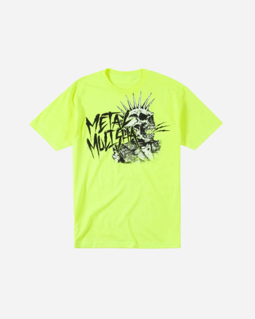 Maglietta Metal Mulisha Punk - Giallo neon