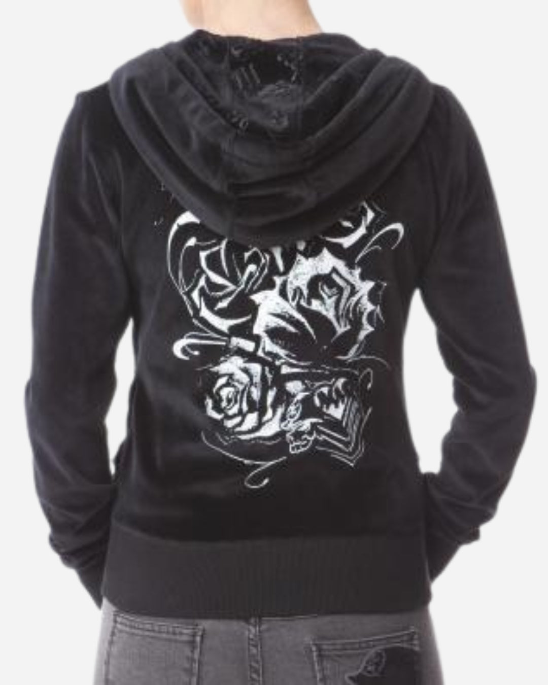 Women's Metal Mulisha Sponsored Hoodie - Black
