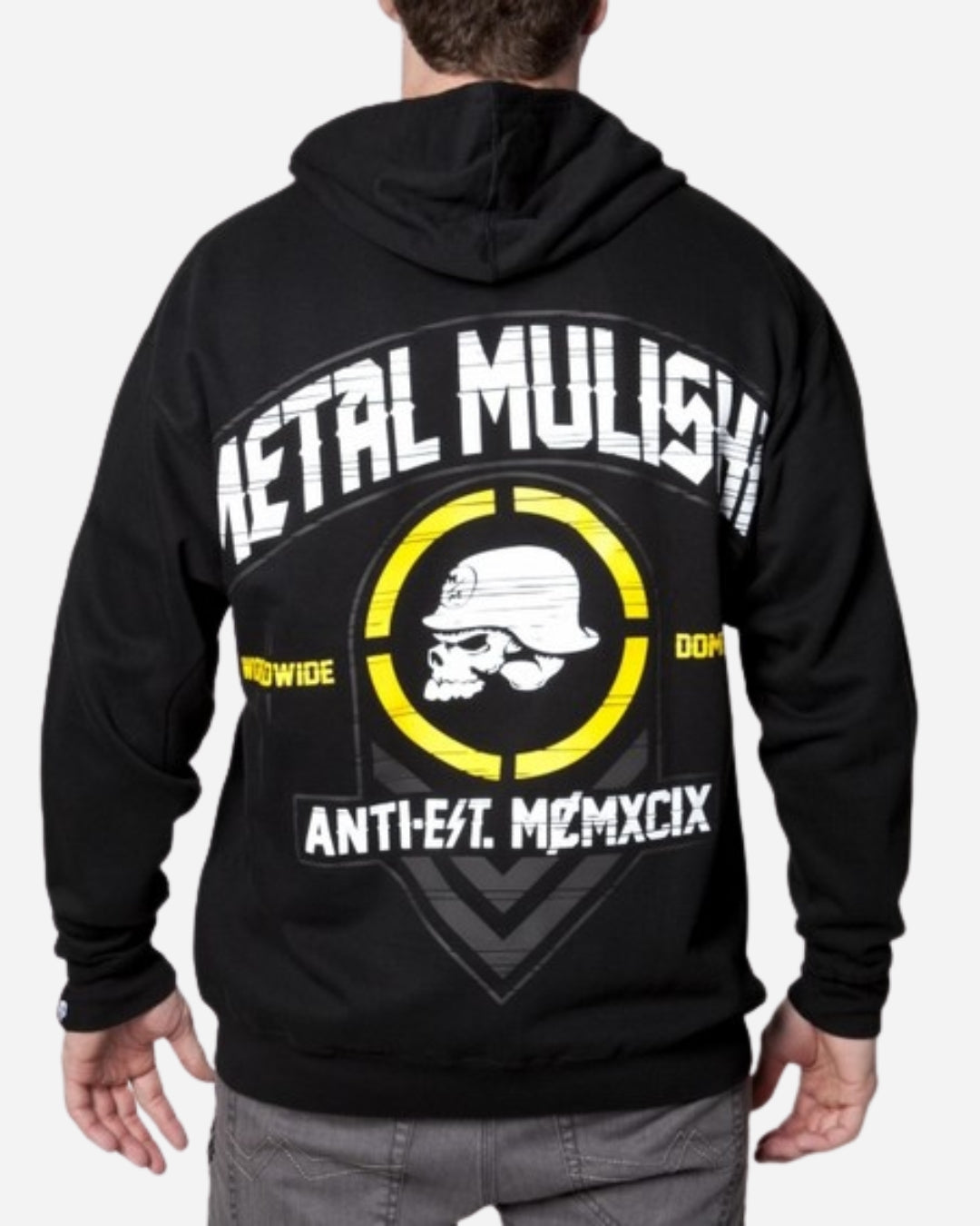 Sweat à capuche Metal Mulisha Affiliate - Noir/Jaune