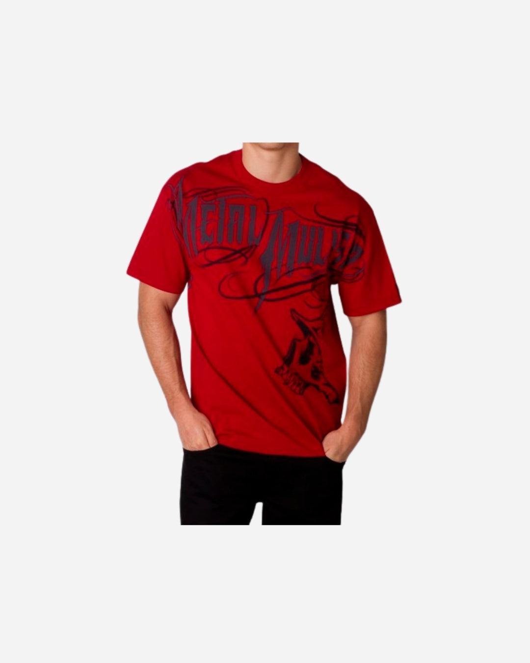 T-shirt Metal Mulisha Eager - Rouge