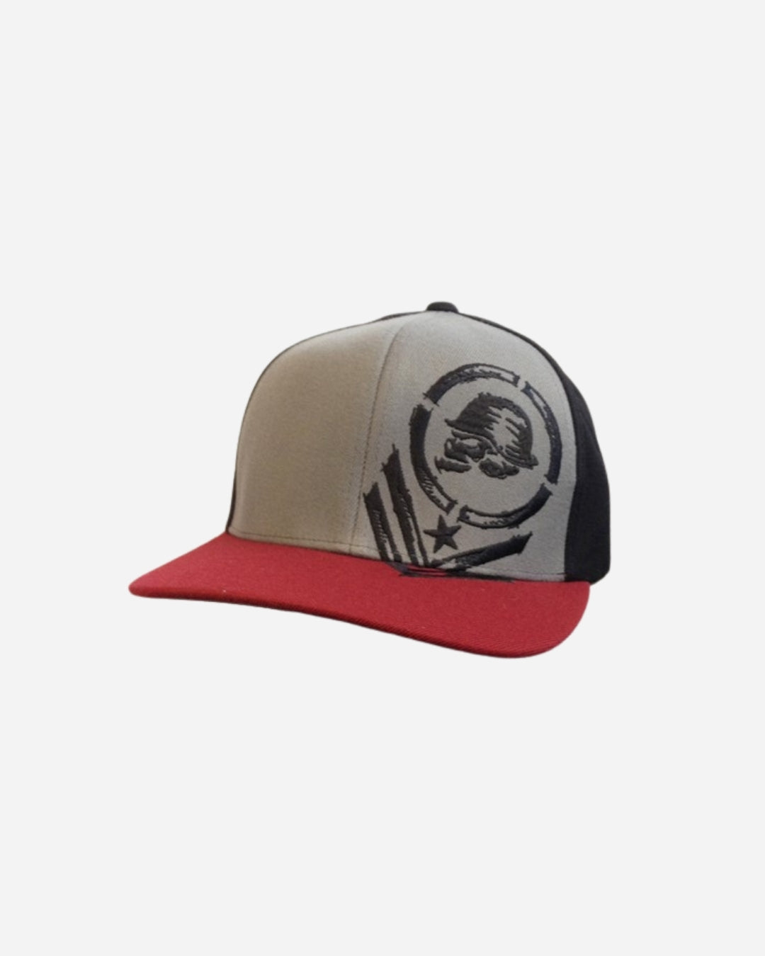 Metal Mulisha Equal Curved Cap – Schwarz/Rot