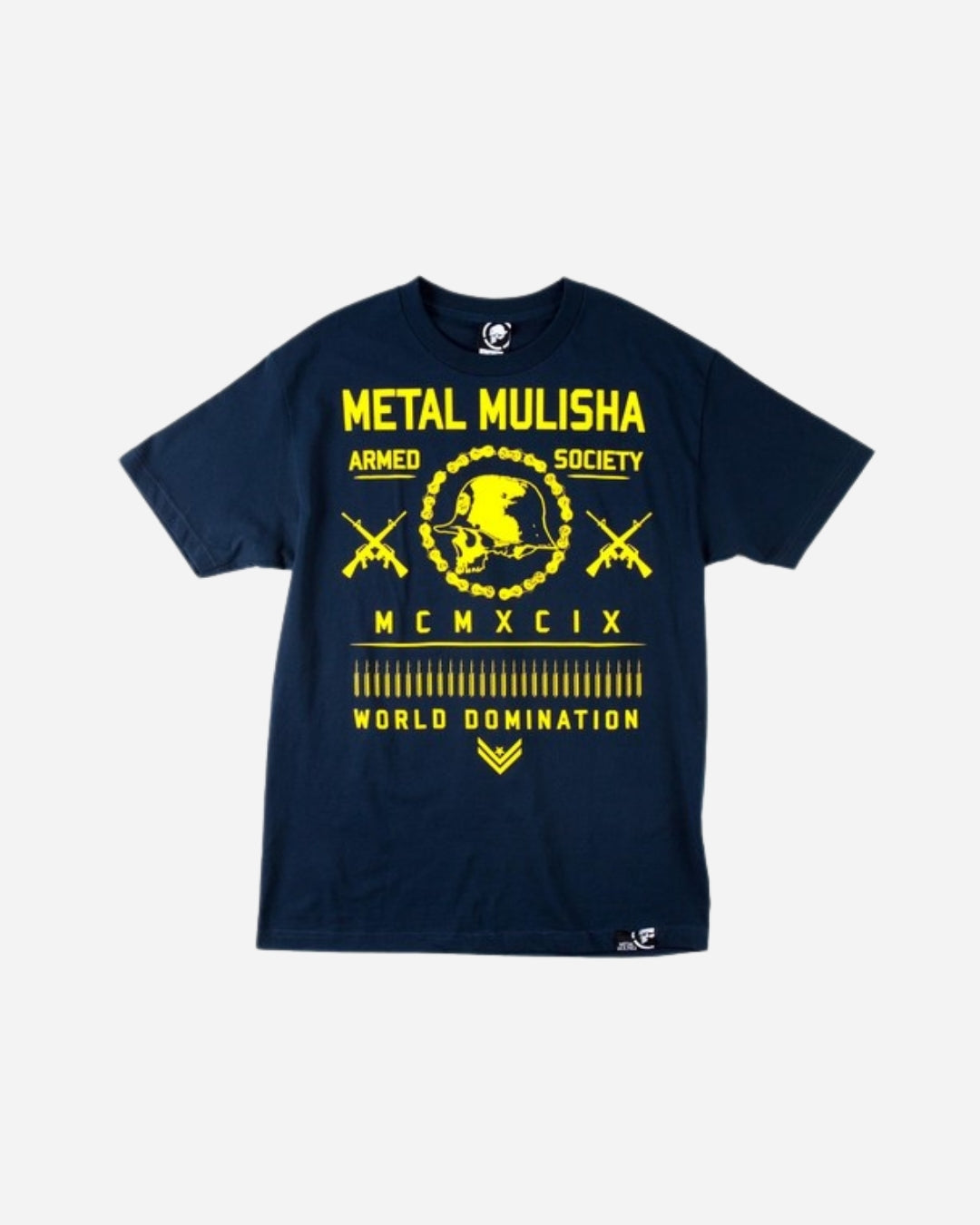 T-shirt Metal Mulisha Rounds - Bleu marine