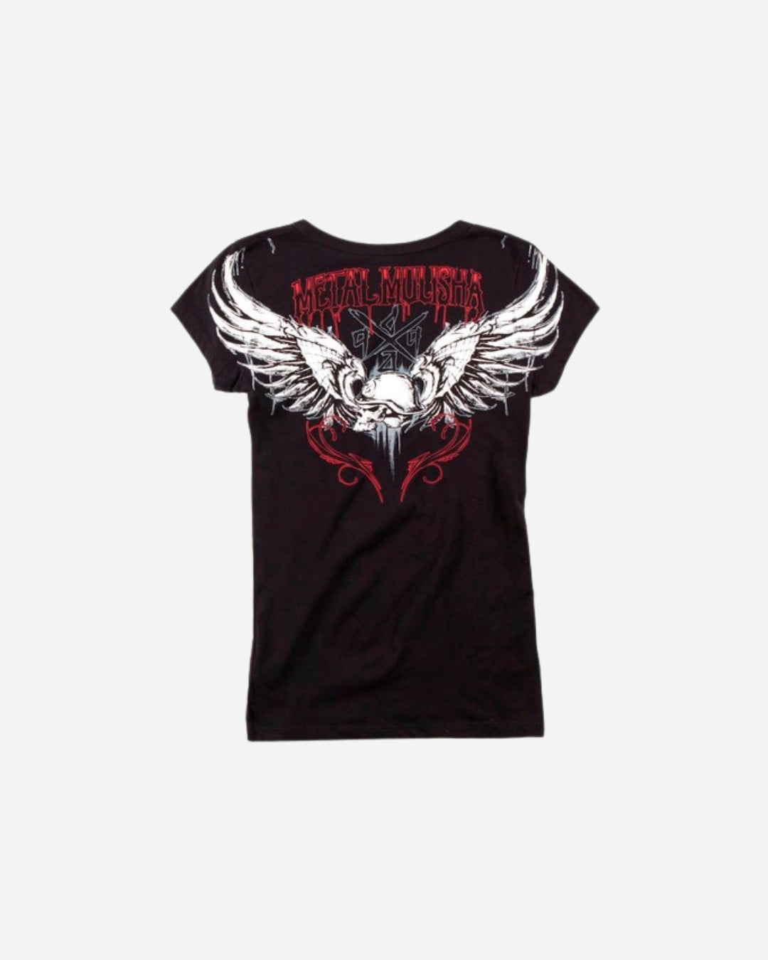 Maglietta da donna Metal Mulisha Bad to the Bone - Nera