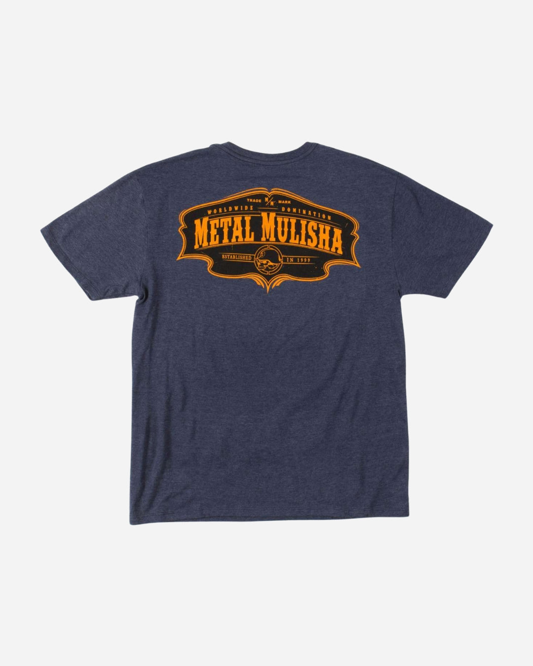 T-shirt Metal Mulisha West - Bleu marine chiné