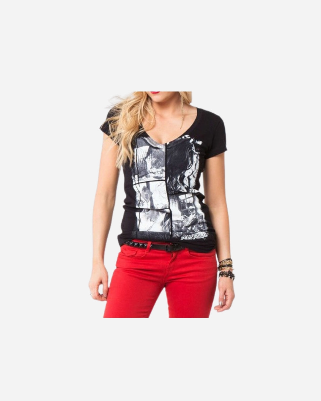 Maglietta da donna Metal Mulisha Attitude - Nera
