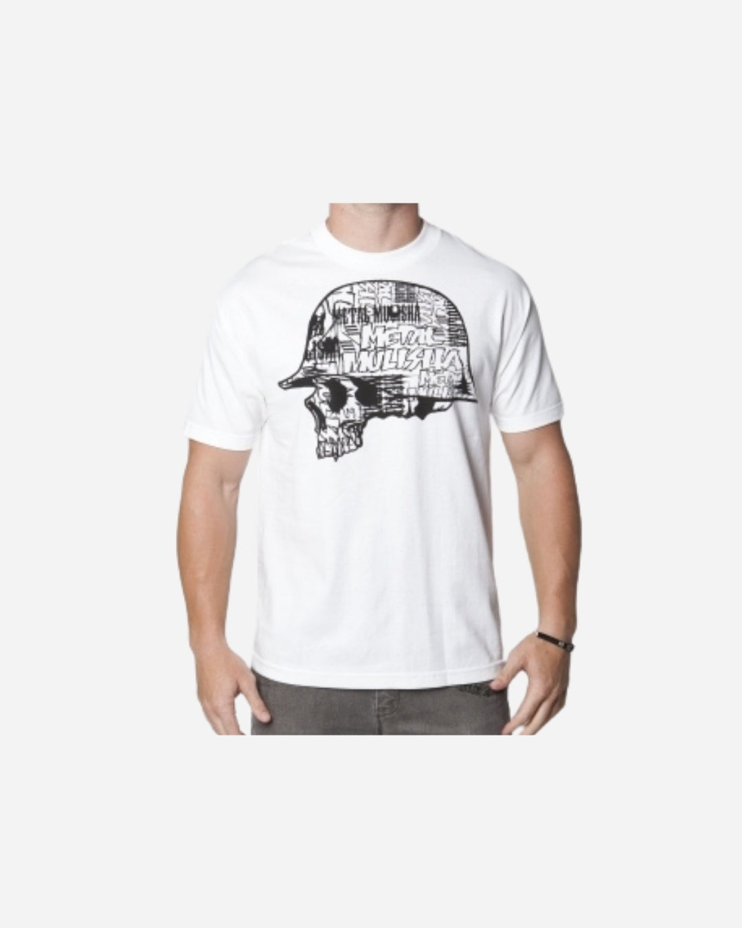 T-shirt Metal Mulisha Bitter - Blanc