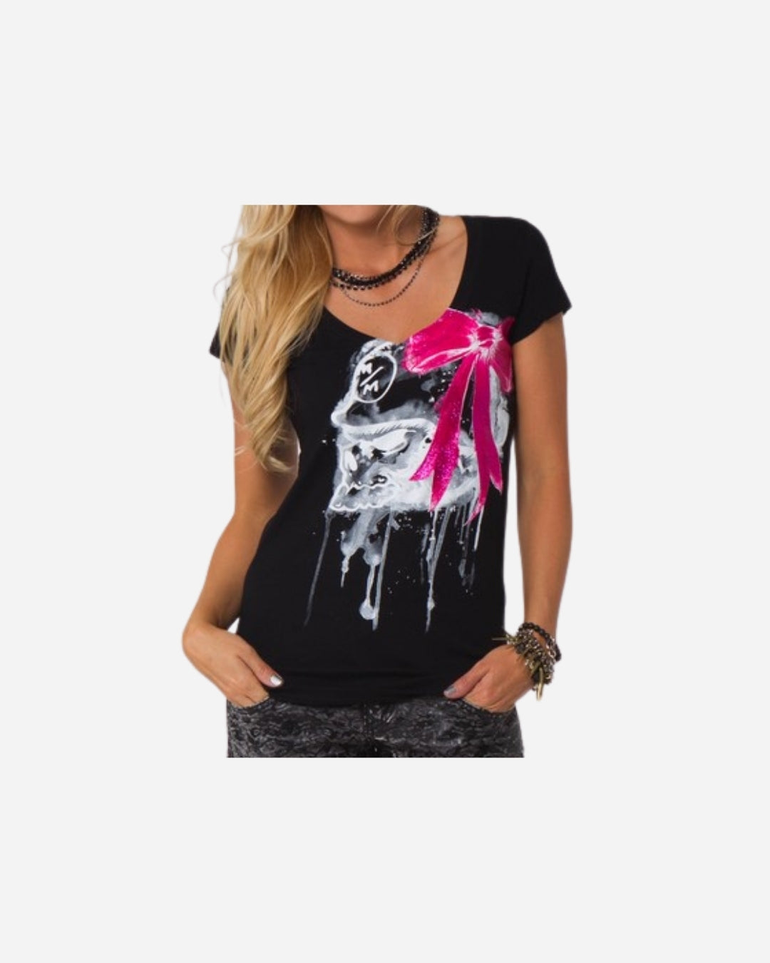 T-shirt Femme Metal Mulisha Adore Me - Noir