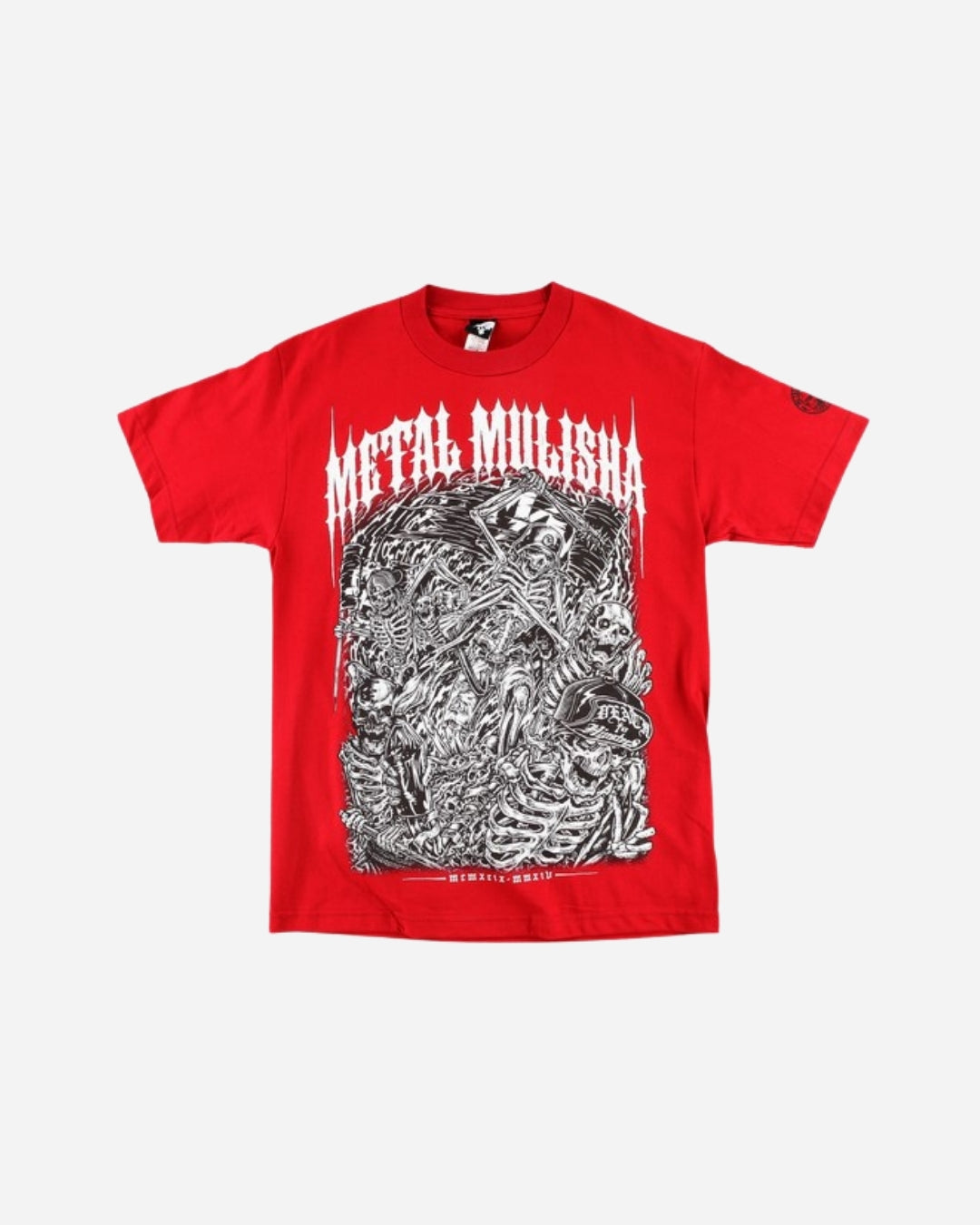 T-shirt Metal Mulisha Mayhem - Rouge